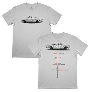 Bryan Adams T-Shirt Unisex M So Happy It Hurts Canada Tour Graphic Tee Crew NEW